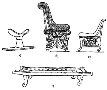 Мебель в древнем Египте