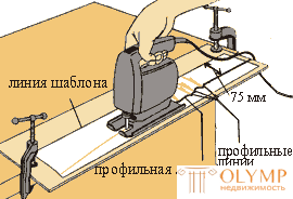   The styling of parts during the restoration of carpentry furniture 