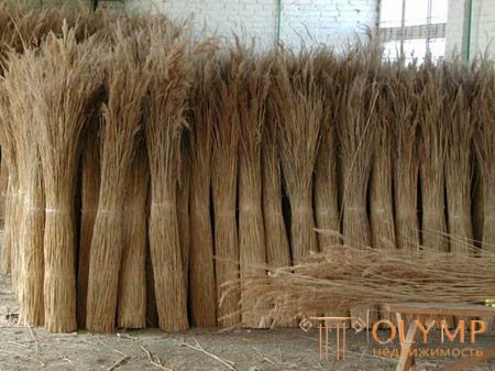   Raw materials for weaving furniture and accessories 