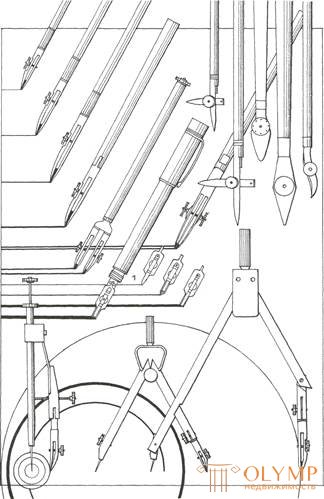   1.3 Requirements for tools used in the technique of linear graphics 