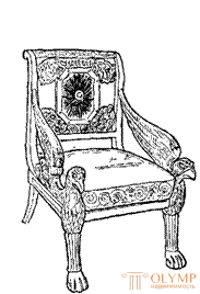 Мебель России в первой трети XIX века