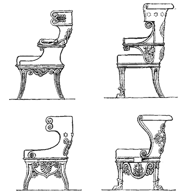 Мебель России в первой трети XIX века кратко