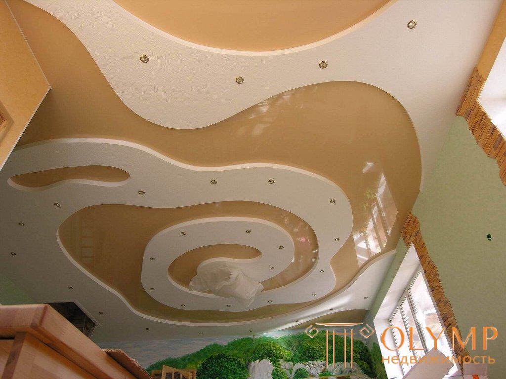   Fundamentals of mounting curved plasterboard ceilings 