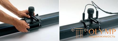   Connection of polyethylene pipes: installation technology 
