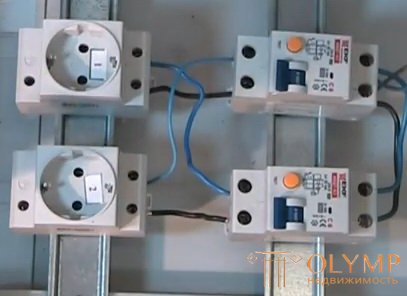   Errors in the installation of electrical wiring and RCD 