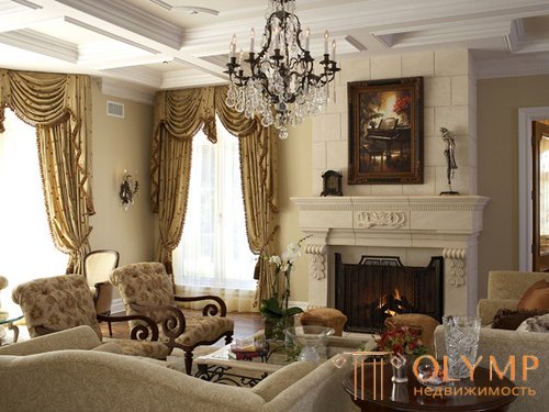   Style in interior design Victorian style 