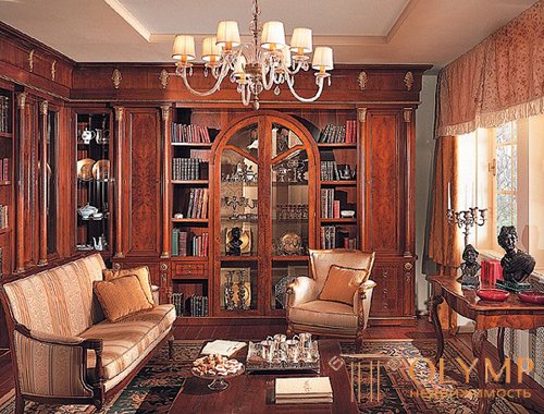   Style in interior design Classicism 