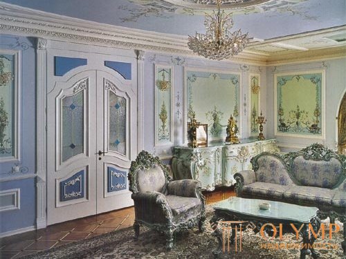   Style in interior design Classicism 