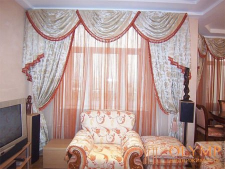 Нитяные шторы в интерьере разных комнат — варианты использования