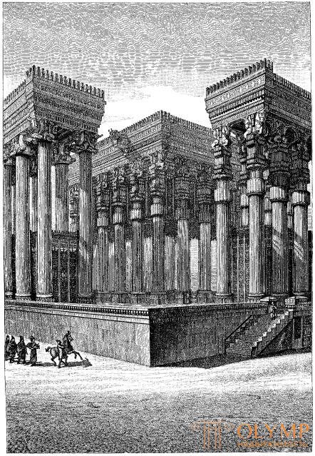 2. Искусство при Дарии, Ксерксе и их преемниках