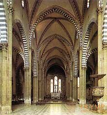   The Middle Ages and the Renaissance. Gothic style 