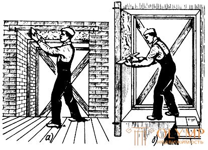Отделка оконных и дверных проемов, прочие штукатурные работы  § 19. Оштукатуривание оконных и дверных проемов