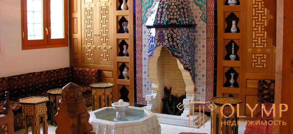   Oriental style in interior design 