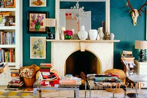   Eclectic style in interior design 