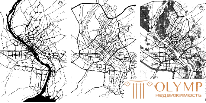 Раздел 3. Архитектурно-планировочные основы градостроительства. Тема 5. Градостроительные системы. Процесс эволюции градостроительных систем как узловых элементов системы расселения. Градостроительный каркас. Виды градостроительных систем