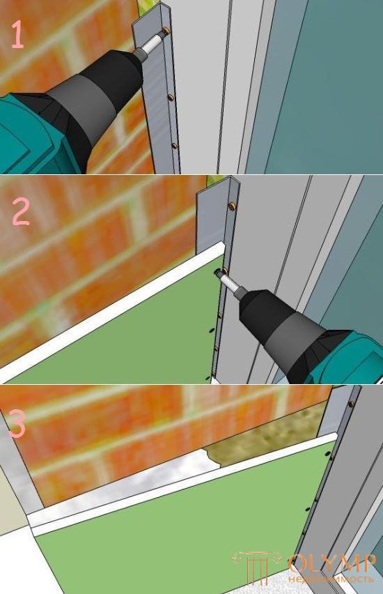 Выполнение оконных откосов при помощи гипсокартона-Портал ис...